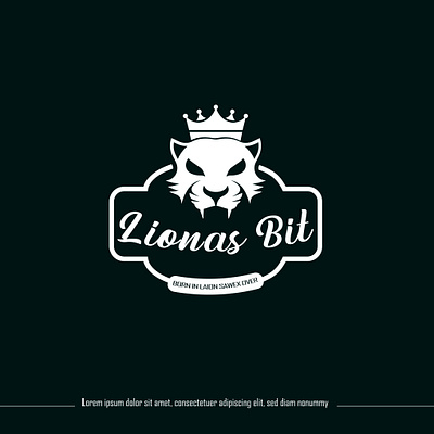 Lion Logo branding graphic design illustration lion logo logo simple logo vector