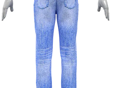 3D DENIM PANT 3d animation branding graphic design logo motion graphics