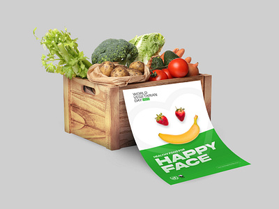 World Vegetarian Day Brand Campaign campaign flyer food fresh fruit media kit movement poster promotion social vegetable vegetarian vegetarian day