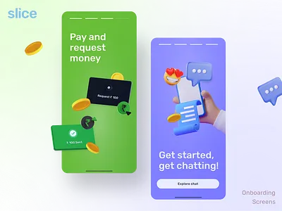 Slice Onboarding 3 graphic design ui