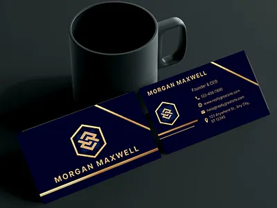 BUSINESS CARD branding logo motion graphics ui