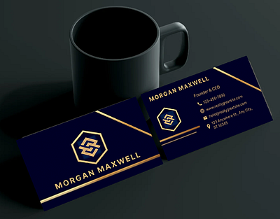 BUSINESS CARD branding logo motion graphics ui