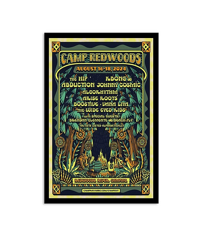 Camp Redwoods Music Campout Shows In Navarro, CA Aug 16-18 2024