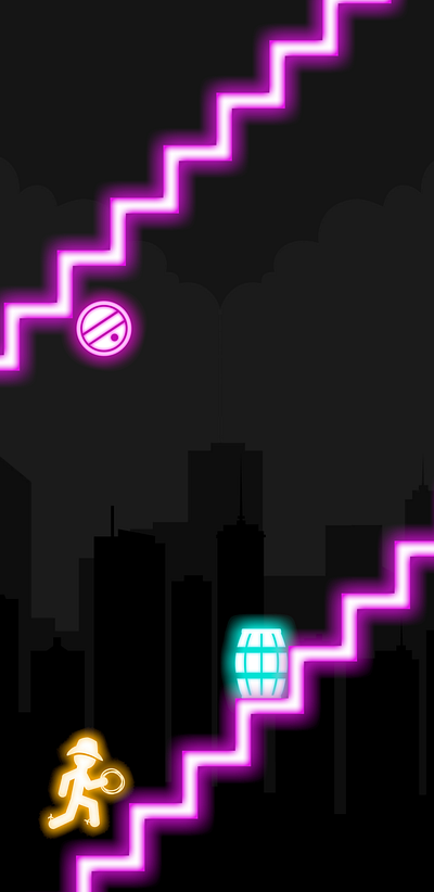 Gravity Runner design game graphic design illustration