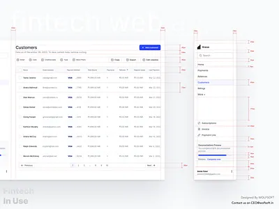Kreso - Dashboard System ai analytics branding dashboard data design system finance fintech framer graph grid landing page pixels system uiux webflow