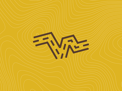 RV Family branding illustration logo logotype symbol travel yellow