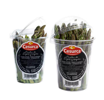 Cesurca label asparagus branding graphic design label design packaging