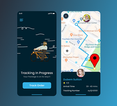 Location Finder App design app design location tracker map ui ux