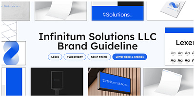 Infinitum Solutions LLC Branding branding design graphic design icon illustration logo typography ui vector