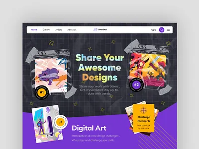 Artvista 3d animation app branding design graphic design illustration logo motion graphics ui ux web