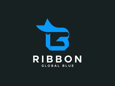 R B G letter ribbon logo design b logo branding creative design flat font g logo graphic design illustration letters logo logos minimal modern logo monogram r logo rbg ribbon text