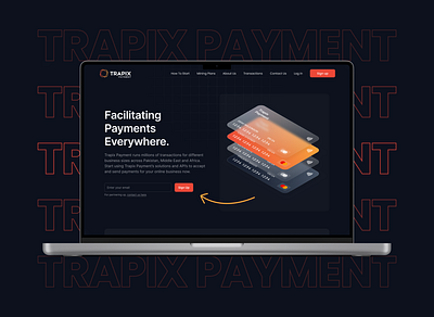 TRAPIX Payment 3d animation branding graphic design illustration logo motion graphics ui vector
