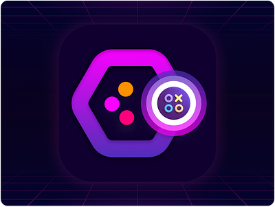 Gaming App Logo app application design branding creative design design mind graphic design illustration logo ui