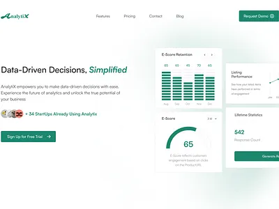Minimal Hero Section design figma hero section minimal ui website