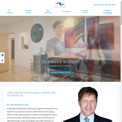 Website For Dr Rex Hamilton M.D.