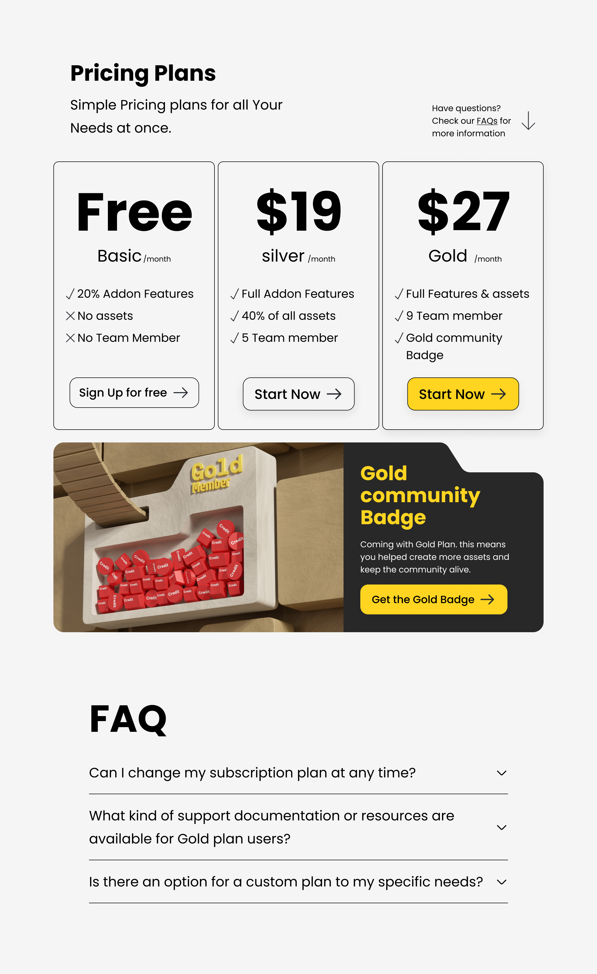 Minimal Pricing 3d 3d shop assets price folder human design journey map mind map minimal price pricing pricing page ui user journey