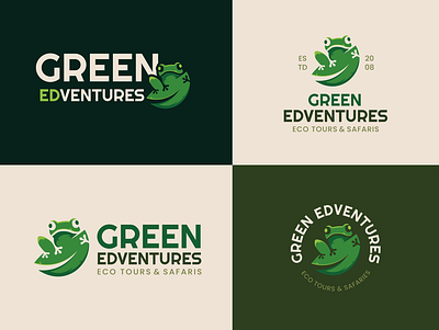 Green Edventures branding graphic design logo logo design