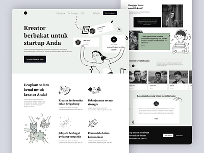 CraftersConnect - Designer Service Web Design creator designer illustration services ui uiux ux web design website