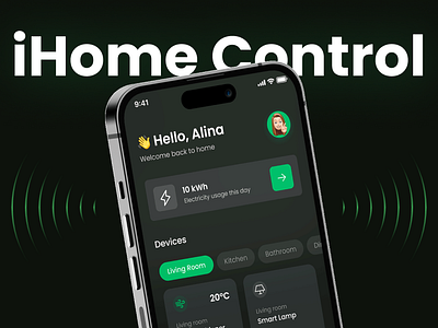 iHome Control | Mobile App aftereffects mobile product smarthome ui userflow ux wireframes