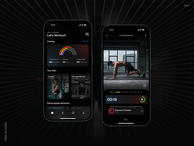 EFOR - Gym App app design fitness gym mobiledesign ui ui ux ux workout
