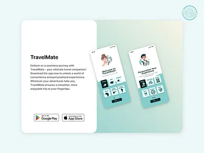 App Download - UX/UI Design app ui dailyui074 dailyui74 download ui journey app mobile app mobile design mobile first mobile ui product design travel app travel ui ui ui design ui74 user interface ux ux design web design website