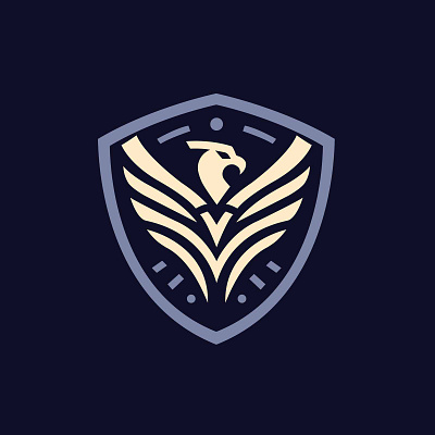 Security Shield Logo art badge design emblem illustration logo security shield symbol vector wings