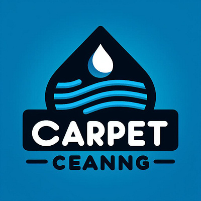 Carpet Cleaning Logo Demo for Client graphic design logo