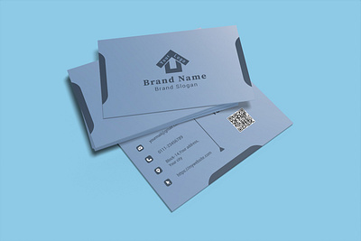 Business card design 1 company contact info