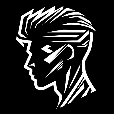 Boy Vector black boy cool creative face fashion guy hair hairstyle head icon illustration male model person pose silhouette style stylish vector