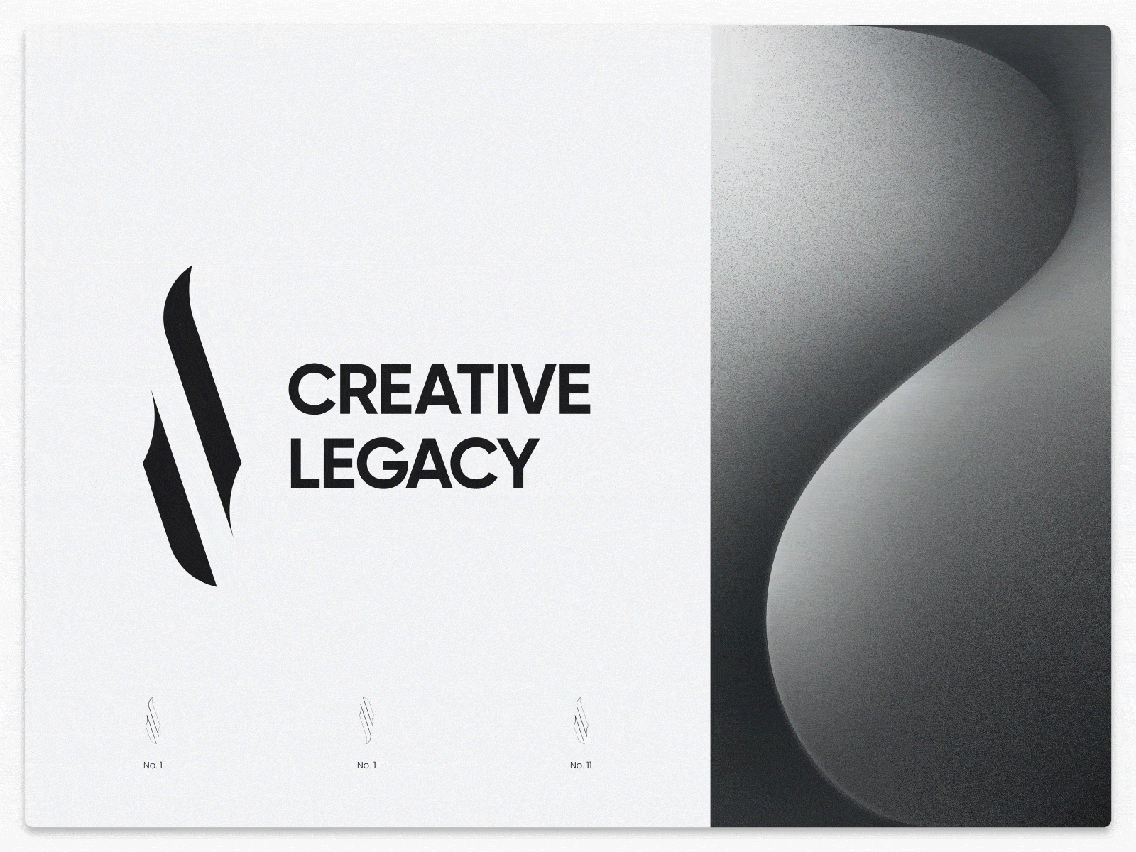 Creative Legacy / Branding 1 11 animation branding creative design golden ratio graphic design icon identity logo logo design logotype mark minimal modern sketch typography ui ux