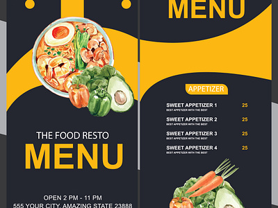 food social media post design 3d animation app branding business card design design graphic design illustration logo monir360 ui