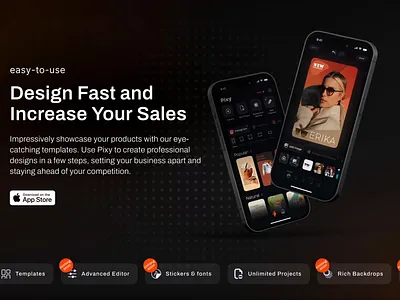 Pixy Landing Page animation branding dora landing page logo pixy template ui web design