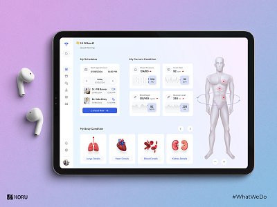 Simplifying Health with Intuitive UI ui ui ux