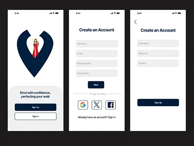 Day 1 - Signup Page 🛍️ #DailyUIChallenge dailyui uichallenge uiuxdesign designinspiration