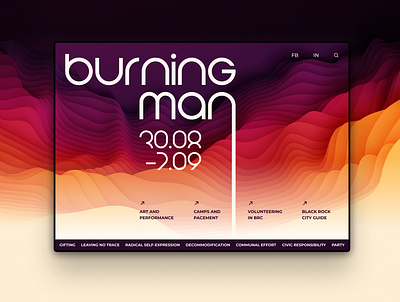 Burning Man - themes graphic design theme design themes web design