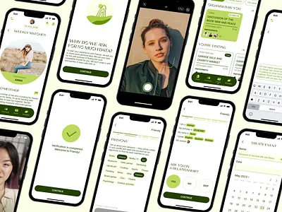 Friendy – Social Networking for Parents bumble children facebook family friendship instagram ios kids mobile networking parenting product design social social networking tinder ui user interface ux