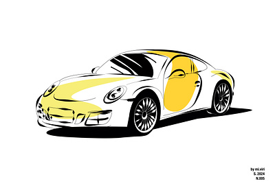 Automotive sketch automotive design graphic design porsche