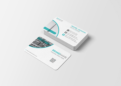 Corporate Business Card 3d ads advertising animation branding business business card corporate design graphic design graphics illustration logo motion graphics pint design social media post t shirt ui visiting card