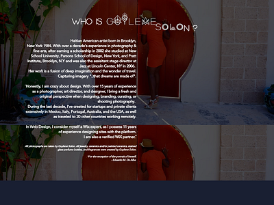 Wix Website Design for guylenesolon designer developer mondol proshanto web design wix website design