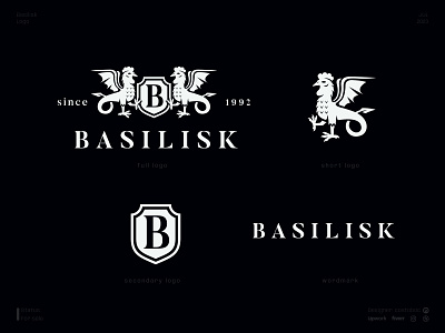 Basilisk basilisk branding design icon logo logodesign logotype minimal vector