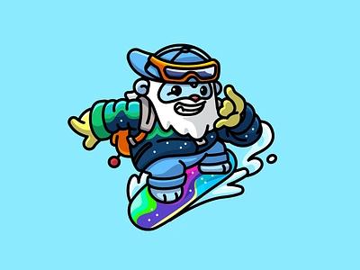 Yeti Snowboarding best mascot bigfoot mascot cartoon logo character design colorful illustration cool yeti cute mascot cute yeti happy smile friendly ice illustration mascot design mascot logo snow snowboarding sport yeti cartoon yeti character yeti illustration yeti mascot