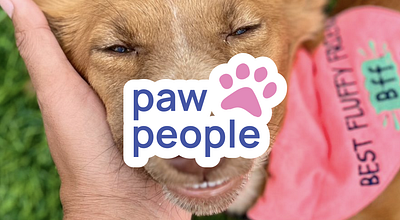Brand Identity & Naming done for a NGO for dogs - Paw People branding branding and identity cat cute dog fish fun fur graphic design identity logo name ngo paw pet social media street dogs