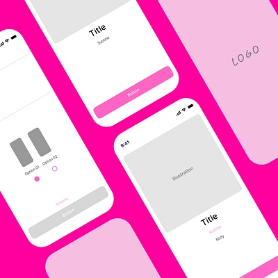 Pink vibe app appdesign branding pink uidesign uxdesign