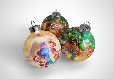 Christmas packaging for Kalev art christmas design graphic design illustration packaging