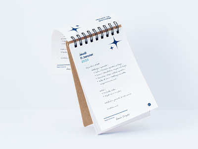 Home cleaning service blue tone brand daily cleaning report daily notepad daily report graphic design graphic design inspiration logo modern notepad notepad mockup script font writing font