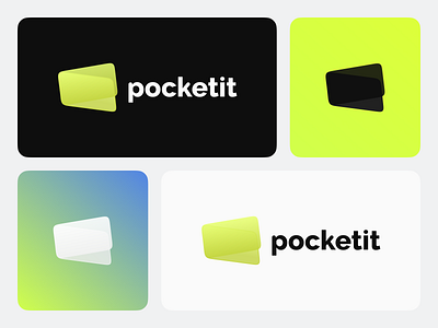 pocketit Logo Variations branding design illustration logo