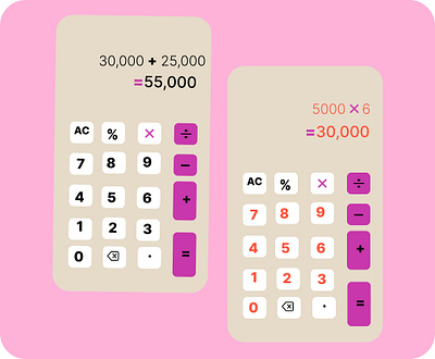 #Day 004- Calculator App Design #Daily UI branding graphic design logo ui