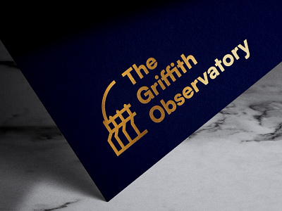 Griffith Observatory Branding branding bundle design download frame identity illustration logo mockup mockups paper psd stationery template typography