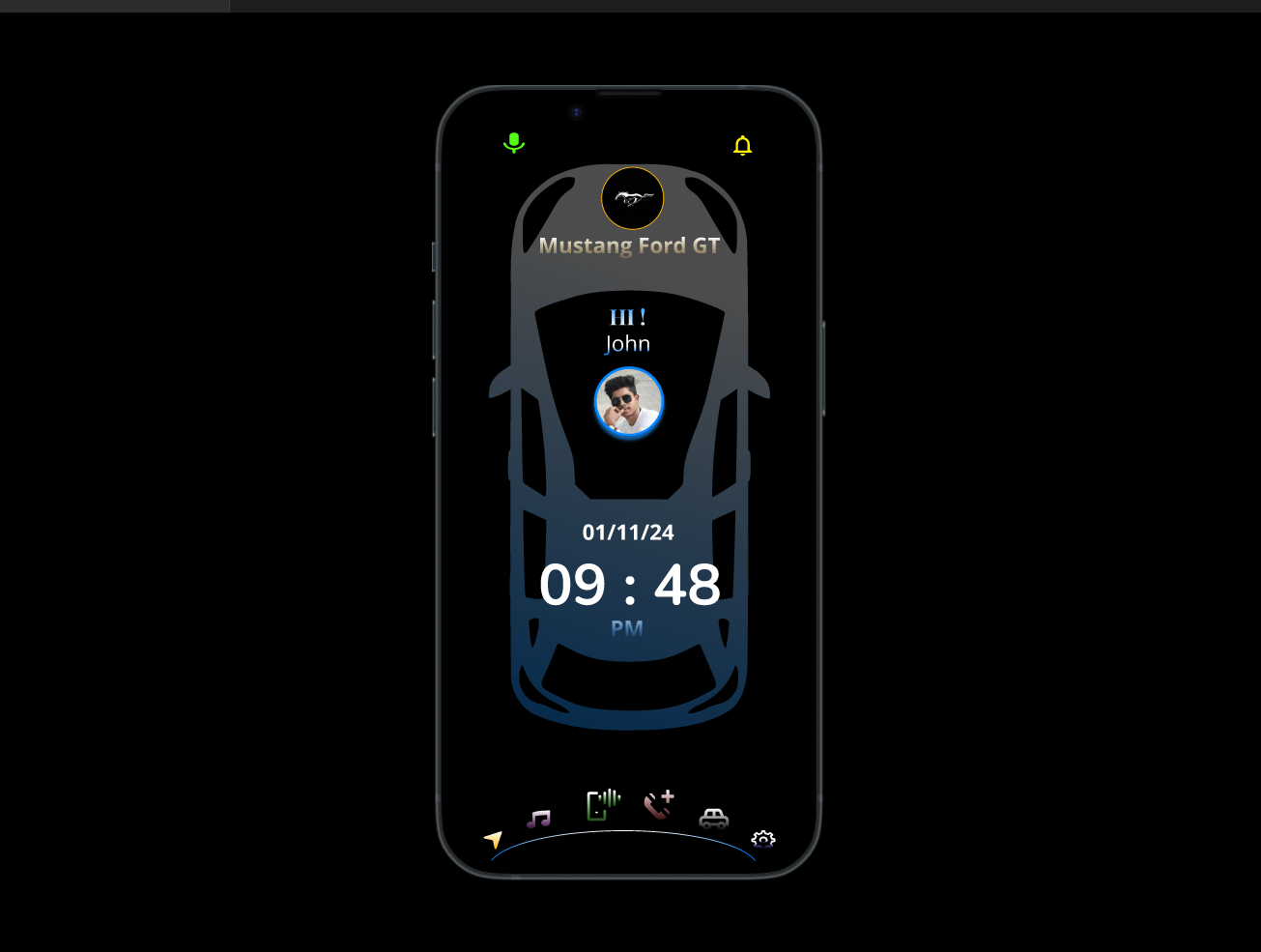 Smart car Interface design guvi guvi guviuichallenge uichallenge