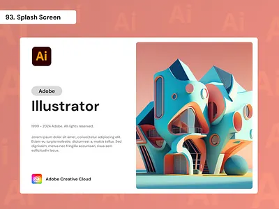 Daily UI Day 93 - Splash screen 100 days ui daily ui day 93 graphic design splash screen ui